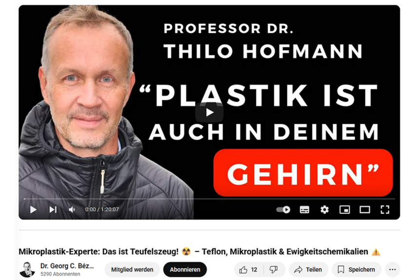 Screenshot: Thilo Hofmann in "Die Morgenbesprechung"