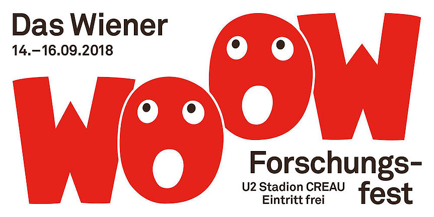 Flyer of the "Wiener Forschungsfest" 2018